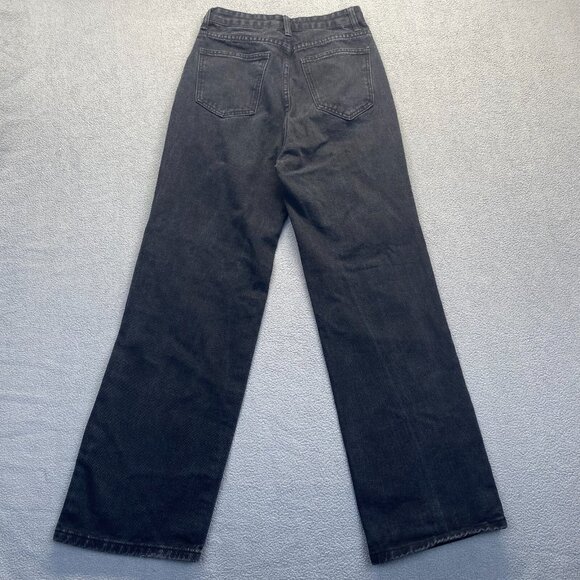 Romwe Grundge Gothic Black Skull Jeans Size Small,Y2K,Teens,High‎ Rise - Picture 4 of 15